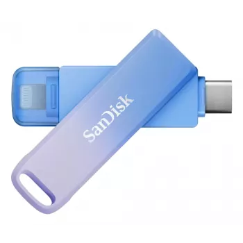 WESTERN DIGITAL SanDisk Creator Phone Drive - 128 GB USB-muistitikku - USB-C/Lightning - sininen