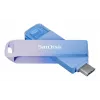 WESTERN DIGITAL SanDisk Creator Phone Drive - 128 GB USB-muistitikku - USB-C/Lightning - sininen