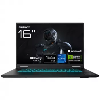 Kannettava tietokone GIGABYTE GAMING A16 CTHI3DE894SH 16 inch Intel Core i7 16GB 1TB NVIDIA RTX 5050 Windows 11