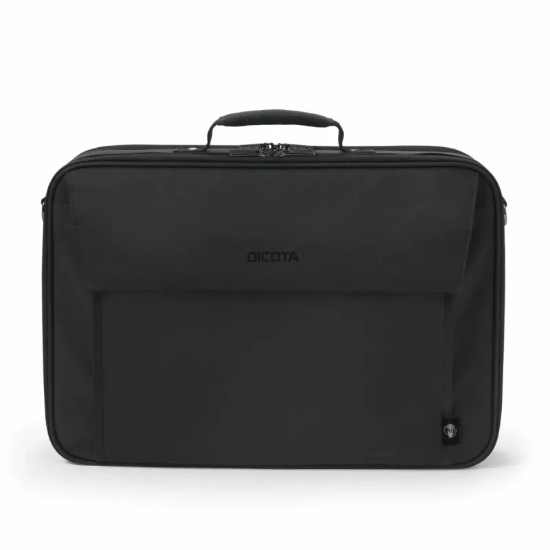 DICOTA Eco Multi Plus Base - 15-17.3in kannettavan tietokoneen laukku - musta / 300d Rpet polyesteri