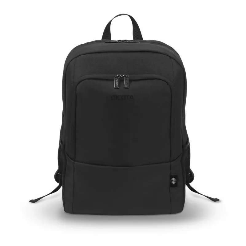 DICOTA Eco Backpack Base - 13-14.1in kannettavan tietokoneen reppu - musta / 300d rPET polyesteri