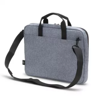 DICOTA ohut Eco Motion – 14-15.6 tuuman kannettavatietokonelaukku – deniminsininen / 600d RPE polyesteri
