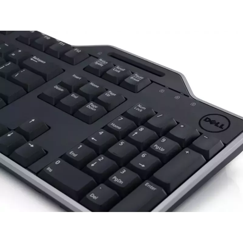 Näppäimistö DELL KB813 yleiskäyttöön USB QWERTZ German musta