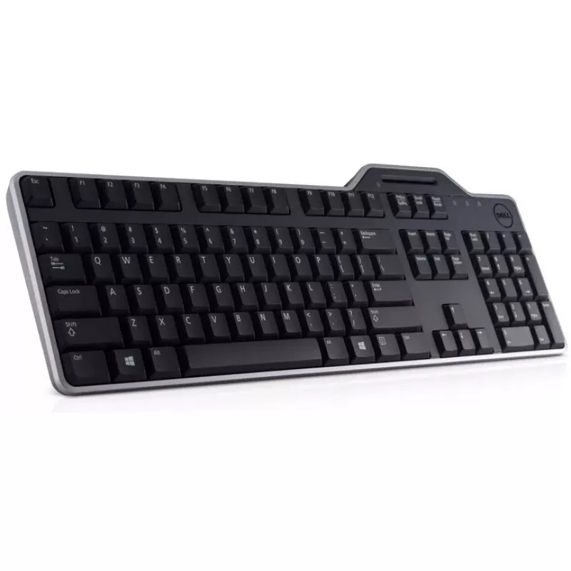 Näppäimistö DELL KB813 yleiskäyttöön USB QWERTZ German musta