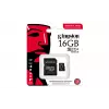 Kingston Technology 16GB microSDHC Industrial C10 A1 pSLC kortti + SD-sovitin