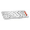 Logitech POP Icon Combo näppäimistö hiiri yleiskäyttöön Bluetooth QWERTY US International oranssi valkoinen