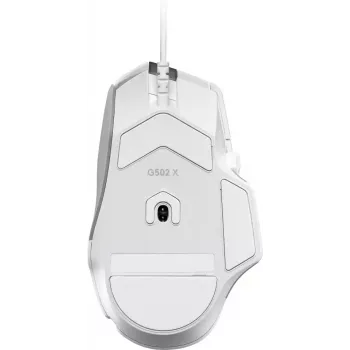 LOGITECH G502 X pelihiiri - USB - valkoinen