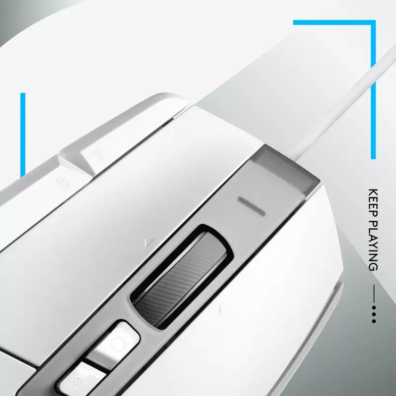 LOGITECH G502 X pelihiiri - USB - valkoinen