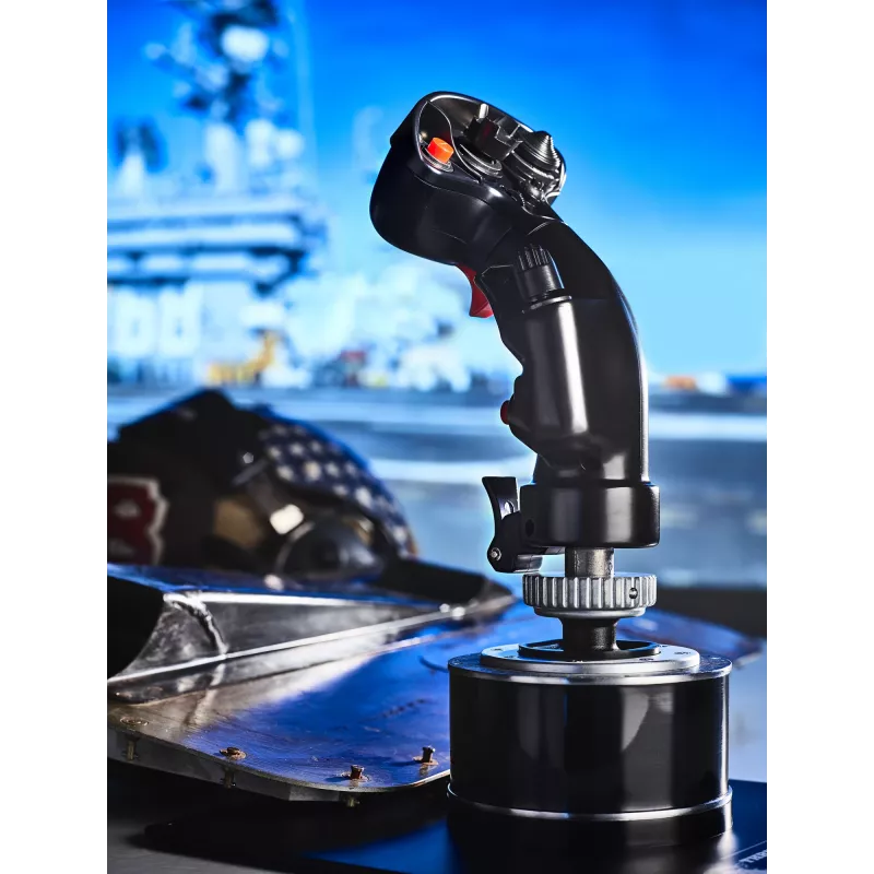 Thrustmaster F/A-18C Hornet HOTAS musta joystick