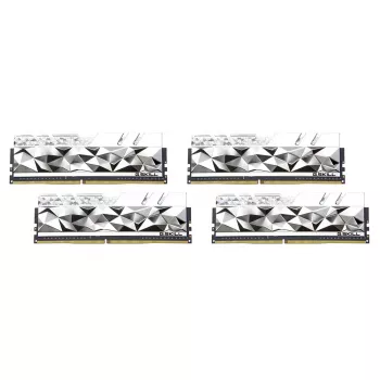 DIMM 64 GB DDR4-3600 (4x 16 GB) quad-sarja, työmuisti hopea, F4-3600C16Q-64GTESC, Trident Z Royal Elite, INTEL XMP