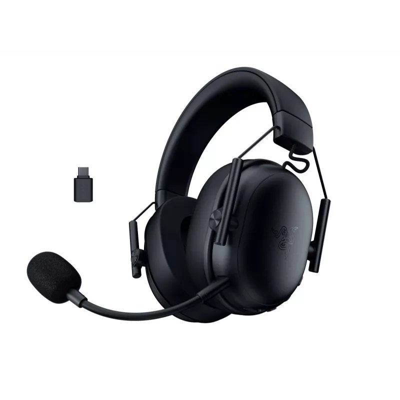 Razer BlackShark V3 X HyperSpeed langattomat kuulokkeet mikrofonilla, musta (RZ04-05420100-R3M1)