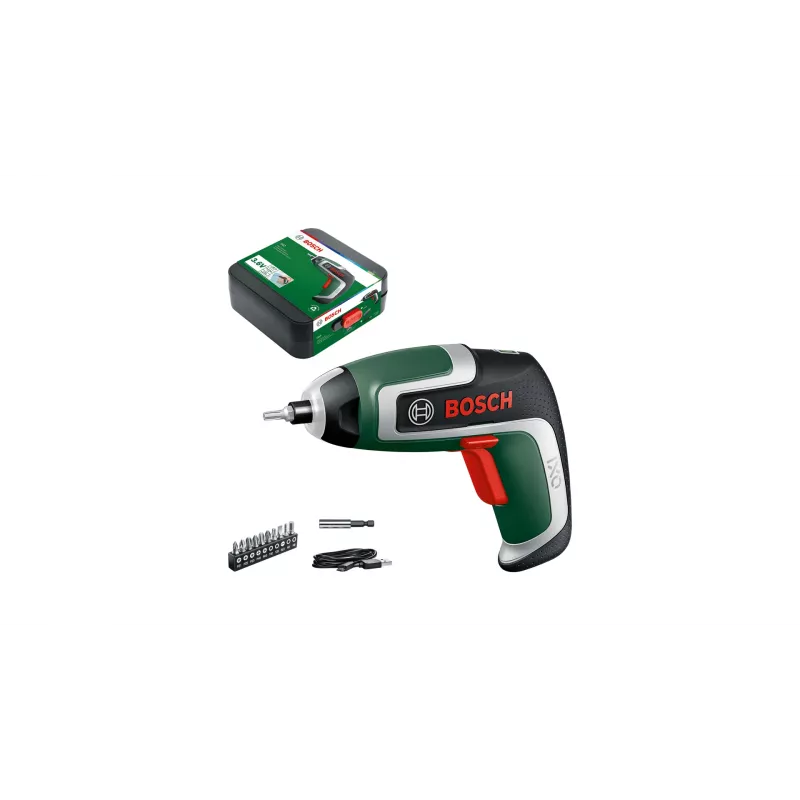 Bosch IXO 7 0 603 9E0 000 akkuruuvinväännin, 3,6 V, magneettinen kärjenpidin, musta
