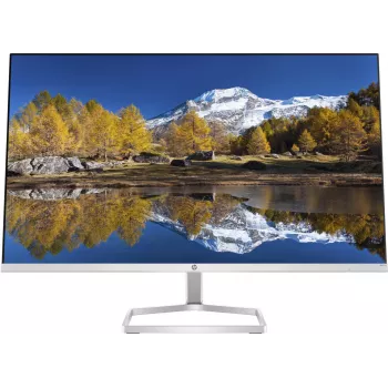 Näyttö HP M27fq 27 tuumaa Quad HD 2560x1440 IPS LCD, 300 cd/m², 75 Hz, 5 ms, hopea