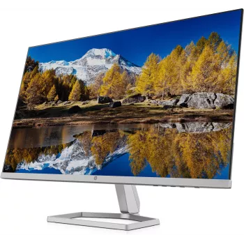 Näyttö HP M27fq 27 tuumaa Quad HD 2560x1440 IPS LCD, 300 cd/m², 75 Hz, 5 ms, hopea