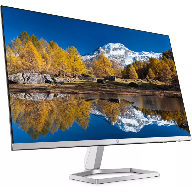 Näyttö HP M27fq 27 tuumaa Quad HD 2560x1440 IPS LCD, 300 cd/m², 75 Hz, 5 ms, hopea