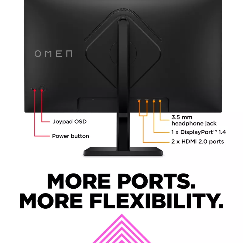 OMEN by HP 27 tuumaa QHD 165Hz pelinäyttö - OMEN 27q