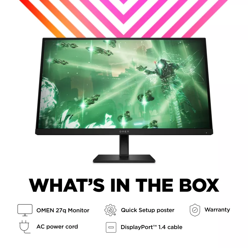 OMEN by HP 27 tuumaa QHD 165Hz pelinäyttö - OMEN 27q