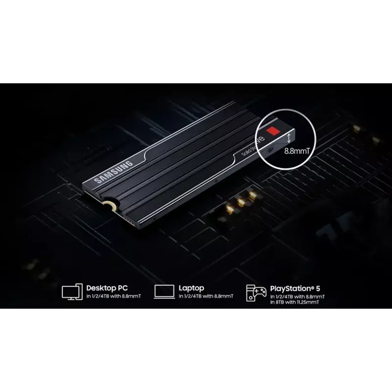 SSD-kiintolevy Samsung 9100 PRO 8 TB M.2 PCI Express 5.0 NVMe V-NAND