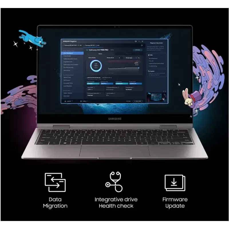 SSD-kiintolevy Samsung 9100 PRO 8 TB M.2 PCI Express 5.0 NVMe V-NAND