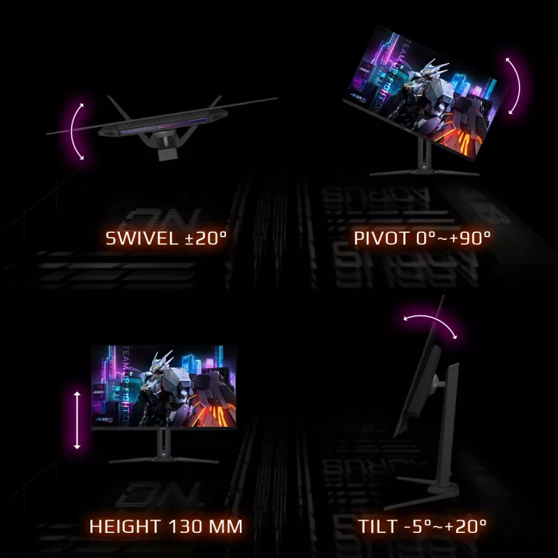 Näyttö GIGABYTE AORUS FO32U 31.5 tuumaa OLED 3840 x 2160