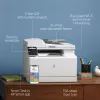 HP Color LaserJet Pro MFP M183fw, laser, värivedostus, 600 x 600 DPI, A4, suoratulostus, valkoinen