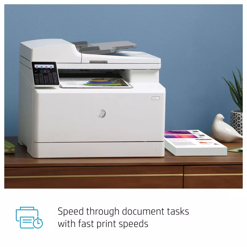 HP Color LaserJet Pro MFP M183fw, laser, värivedostus, 600 x 600 DPI, A4, suoratulostus, valkoinen