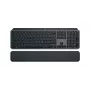 LOGITECH MX Keys S näppäimistö grafiitti rannetuki QWERTZ saksa