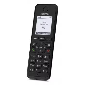 DECT-puhelin FRITZ Fon M3 langaton luuri numeronäyttö musta