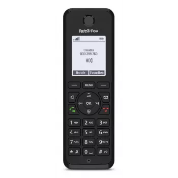 DECT-puhelin FRITZ Fon M3 langaton luuri numeronäyttö musta