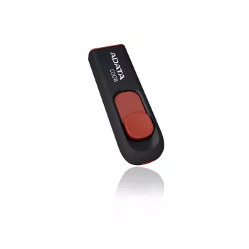ADATA C008 64 GB USB-muistitikku USB Type-A 2.0 musta, punainen