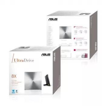 ASUS SDRW-08U5S-U optinen asema DVD Super Multi DL metallinen