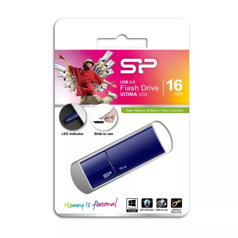 USB-muistitikku Silicon Power 16 GB USB Type-A 2.0 Ultima U05