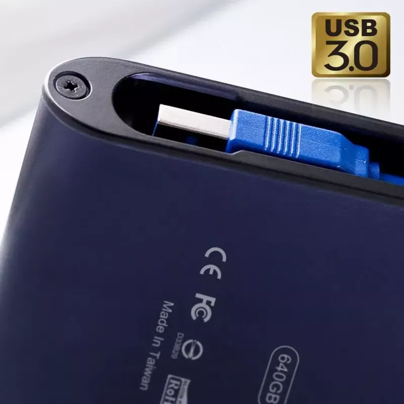 Silicon Power Armor A80 ulkoinen kiintolevy, 2 TB, 2,5 tuumaa, USB 3.1 Gen 1, sininen