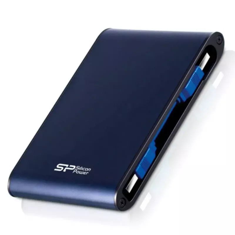 Silicon Power Armor A80 ulkoinen kiintolevy, 2 TB, 2,5 tuumaa, USB 3.1 Gen 1, sininen