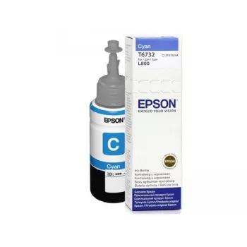 Epson T6732 syaani mustepullo 70 ml, alkuperäinen, Photo Cyan, Epson L800, vakiokapasiteetti, mustesuihkutulostus, Indonesia
