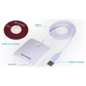 Transcend SMART CARD READER USB PC/SC N68 valkoinen
