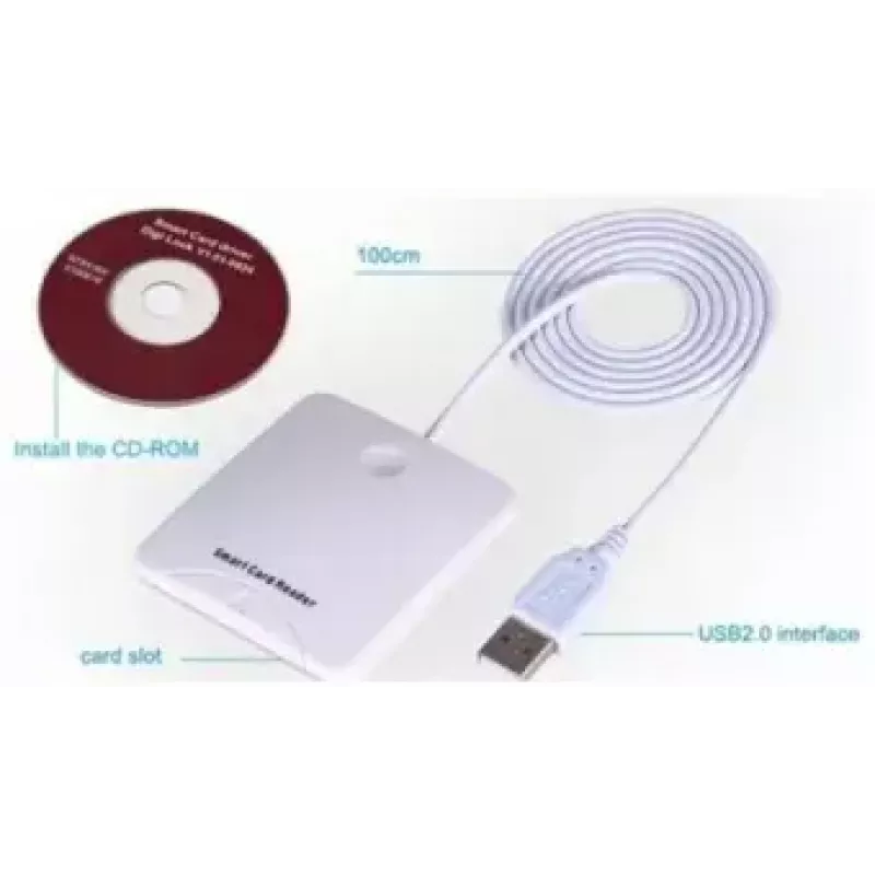 Transcend SMART CARD READER USB PC/SC N68 valkoinen