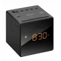 Sony ICF-C1, kello, AM, FM, 87.5 - 108 MHz, 531 - 1602 kHz, 0.1 W, 6.6 cm