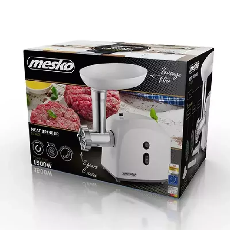 Lihamylly Mesko Home MS 4805 600 W valkoinen