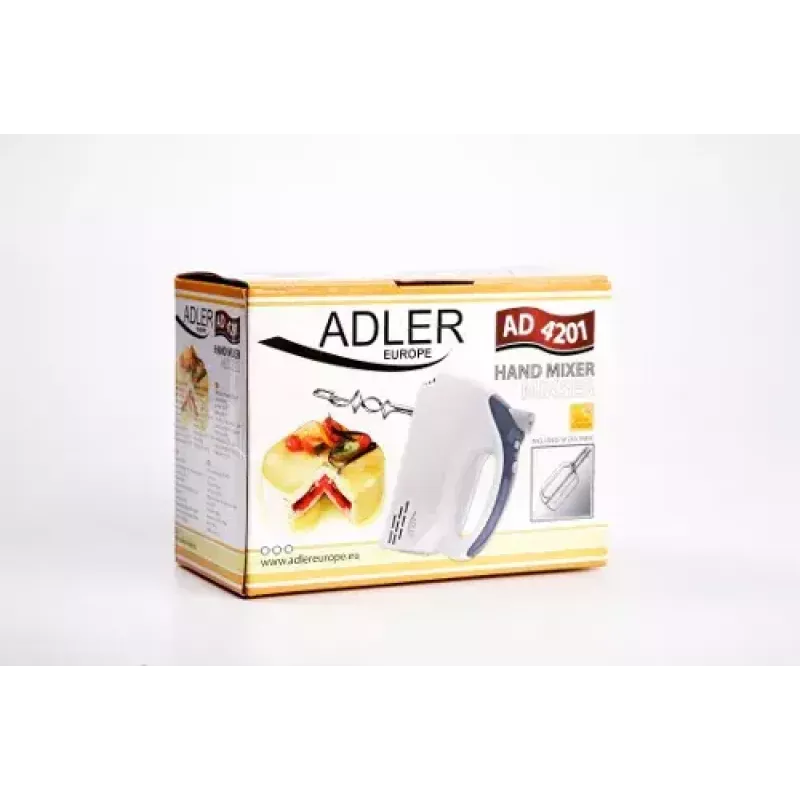 Käsivatkain Adler AD 4201 g — 300 W, 1 kg, harmaa/valkoinen