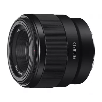 Objektiivi Sony FE 50mm F1.8 SLR musta SEL50F18F.SYX
