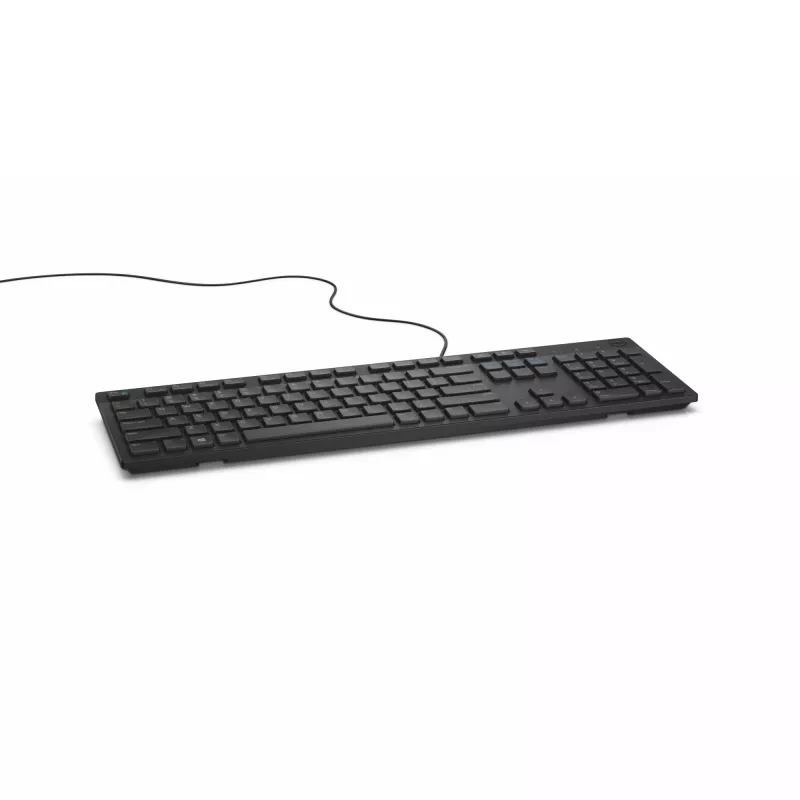 DELL johdollinen näppäimistö - KB216 - US International (QWERTY) - musta - (RTL BOX)