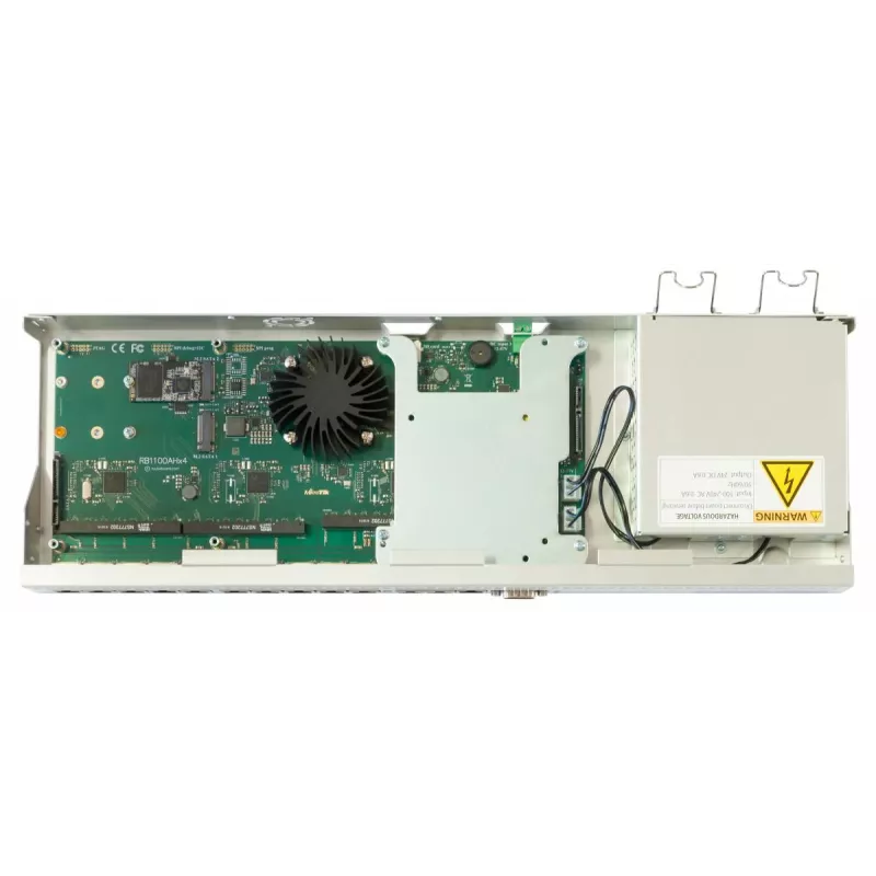 MIKROTIK Rb1100ahx4 Dude Edition RouterOS L6:lla, sisäkotelo