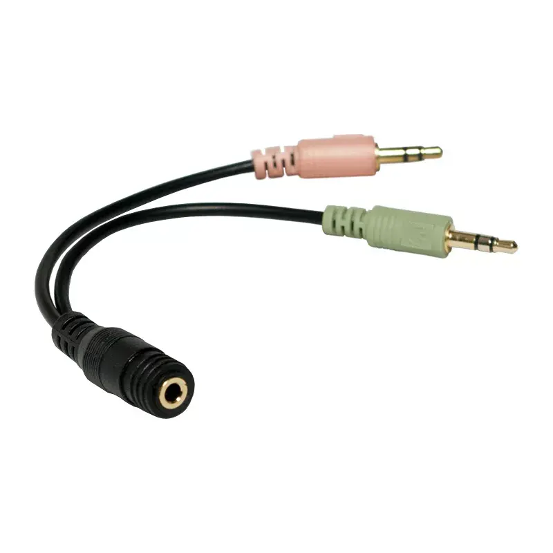 Audiokaapeli LogiLink CA0020 0,15 m 3,5 mm 2 x 3,5 mm musta