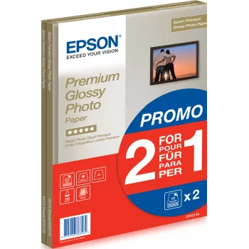Epson Premium Glossy -valokuvapaperi - A4 - 2x 15 arkkia