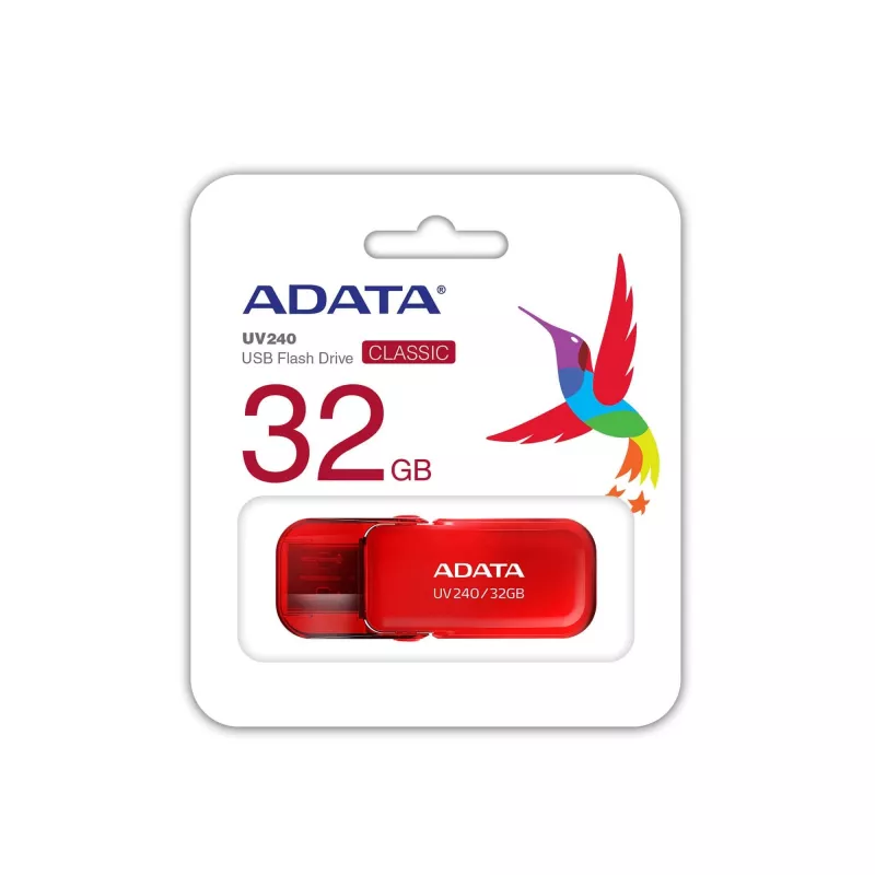 ADATA UV240 USB-muistitikku 32 GB USB Type-A 2.0 punainen