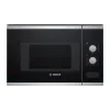 Bosch BFL520MS0 mikroaaltouuni musta, ruostumaton teräs yhdistelmämikroaaltouuni kalusteisiin 20 l 800 W