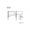 Bosch BFL520MS0 mikroaaltouuni musta, ruostumaton teräs yhdistelmämikroaaltouuni kalusteisiin 20 l 800 W