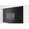 Kalusteisiin asennettava Solo-mikroaaltouuni Bosch Serie 4 BFL520MB0 — 800 W, 20 l, kiertosäädin, musta