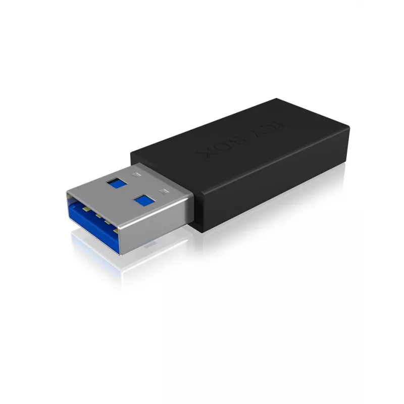 ICY BOX IB-CB015 USB Type-C 3.1 (Gen 2) USB Type-A 3.1 (Gen 2) musta